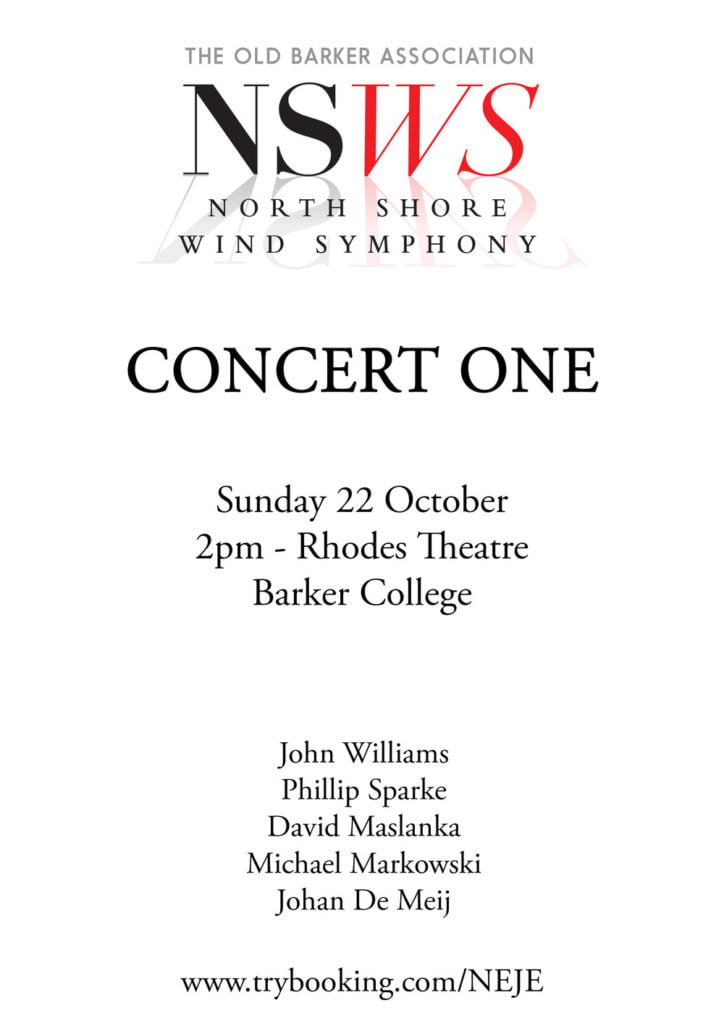 Concert One poster