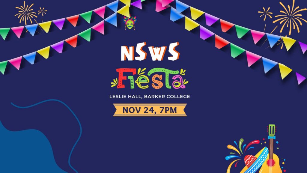 NSWS Fiesta concert poster