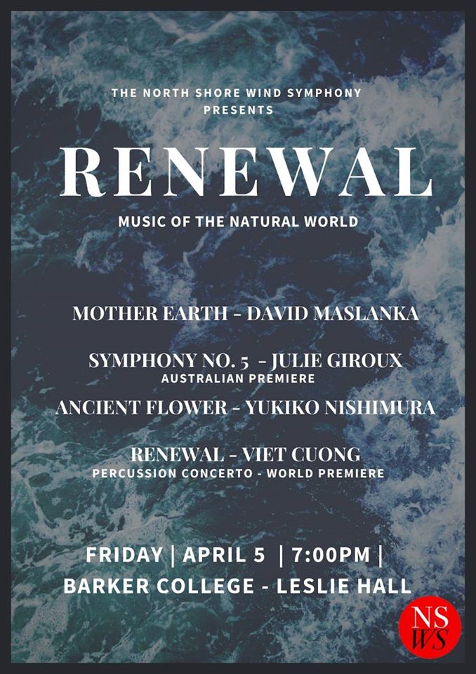 Renewal concert poster