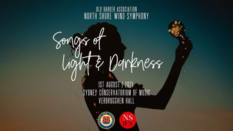 Songs of Light & Darkness concert poster